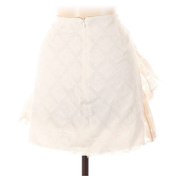 Tularosa Hannah Mini Skirt in Ivory - Picture 3 of 7